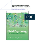 Child Psychology A Contemporary View Point 7th Edition Parke Test Bank