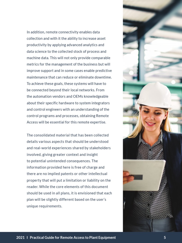 Practical Guide For Remote Access To Plant Equipment 05 | PDF