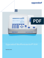 Detection Operating-Manual BioPhotometer-D30