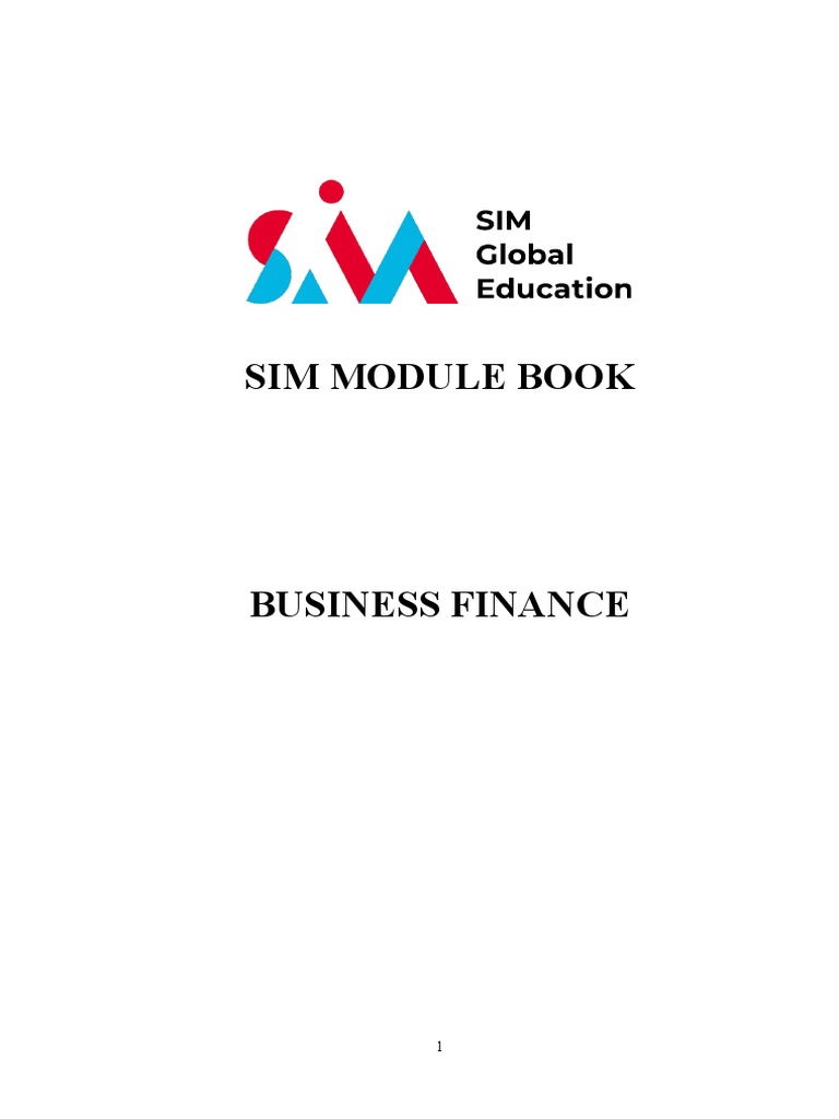FIN 2101 Module Book - Updated | PDF | Debt | Investing