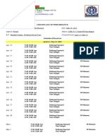 CERTIFICATE OF PERFORMANCE (Blocktime) EXL