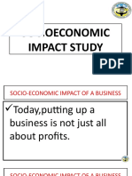 Socioeconomic Impact Study