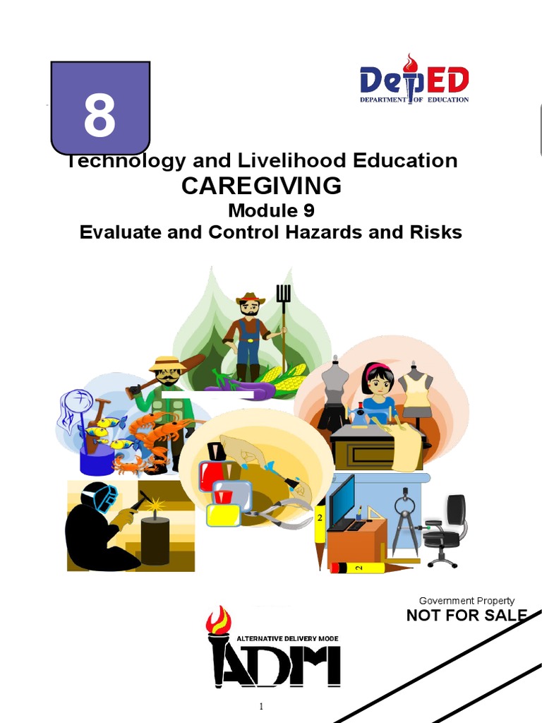 TLE Caregiving q3 Mod9 v3 PDF Personal Protective Equipment Hazards
