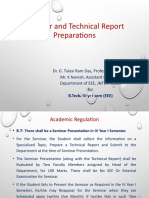 Seminar and Technical Report-1