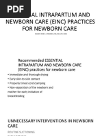 Essential Intrapartum and Newborn Care | PDF | Infants | Childbirth