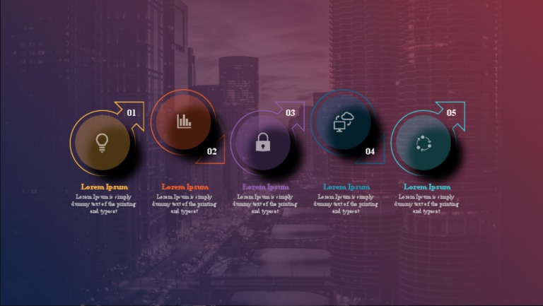 PowerPoint Process Flow Template | PDF