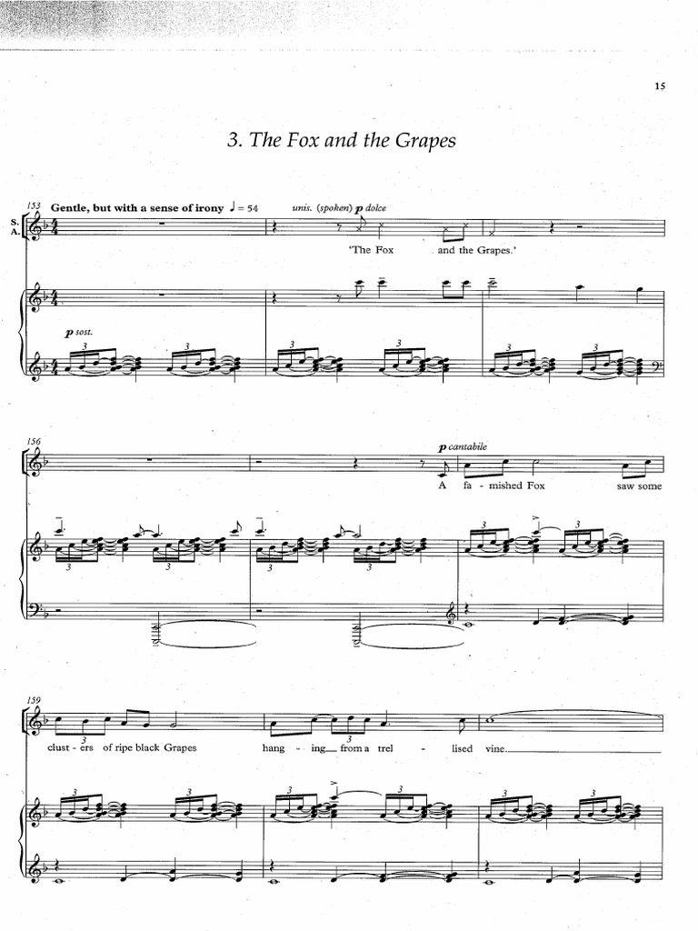 Chilcott bob 3 the fox and the grapes pdf
