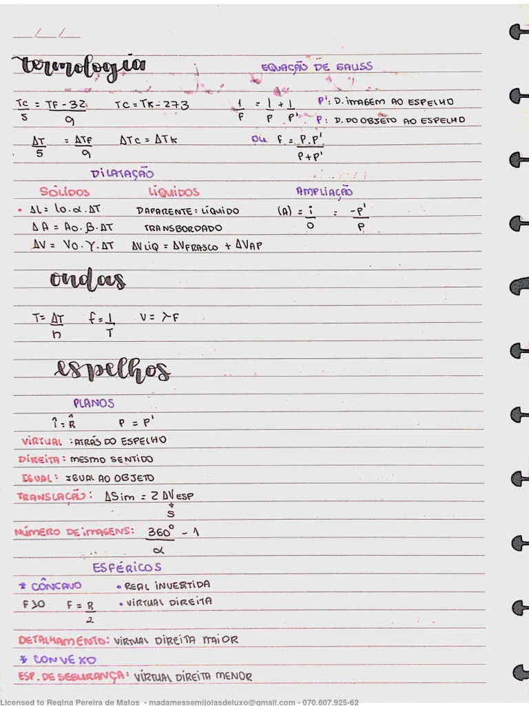 Fórmulas+de+Física+02 | PDF