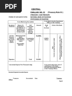 challan 32 DAO fee