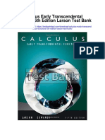 Calculus Early Transcendental Functions 5th Edition Larson Test Bank