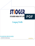 Stloger India Company Profile