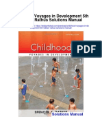 Childhood Voyages in Development 5th Edition Rathus Solutions Manual