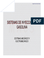 Sistemas de Inyección de Gasolina