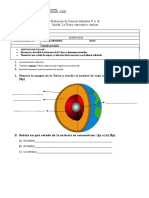 Evaluación de Ciencias Naturales 4º A