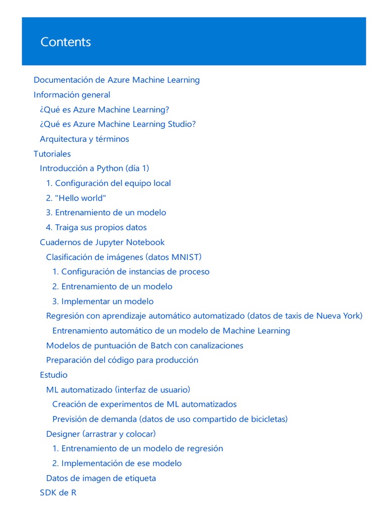 Azure+Machine+Learning+ +vol+1 | PDF | Aprendizaje automático ...