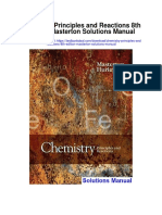 Chemistry Principles and Reactions 8th Edition Masterton Solutions Manual