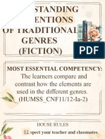 Understanding Conventions of Traditional Genres (Fiction)