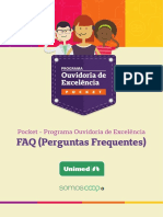 FAQ (Perguntas Frequentes) : Pocket - Programa Ouvidoria de Excelência