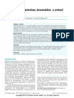 Journal Pediatric Tracheotomy Decannulation