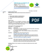 Surat Edaran Diklat Kepala Perpustakaan Sekolah Angkatan 21