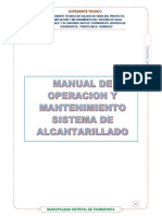 Manual de O - M - Alcantarillado