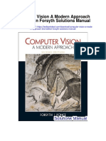 Computer Vision A Modern Approach 2nd Edition Forsyth Solutions Manual