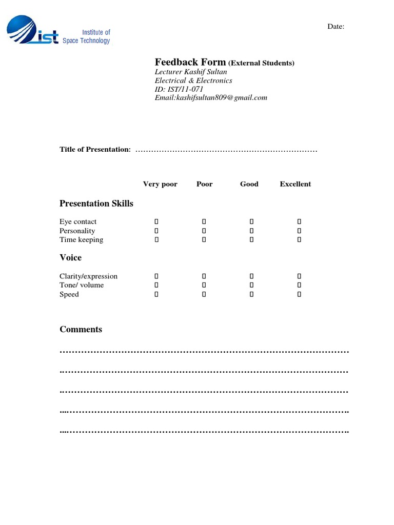 student-formal-presentation-feedback-form-pdf