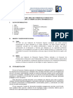 Silabo CDACI 2020-II COMP. INFORM. V
