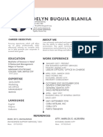 Edelyn Buquia Blanila: About Me