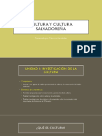 Tema 2 Cultura y Cultura Salvadoreña