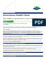 SLRFAC - Governance and Finance Health Check