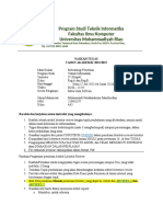 Program Studi Teknik Informatika