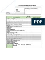 Checklist de Escaleras de Mano