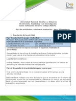 Guía Cultivos Clima Frio - Unidad 1 - Tarea 1 - Presaberes