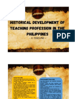 Application Development Tracer of Teaching in The Philippines