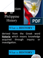 Introduction To Philippine History