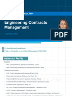 Engineering Contracts Management