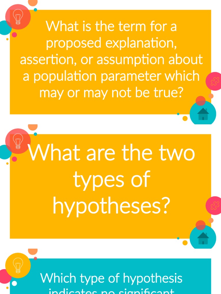 hypothesis formulation pdf