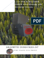 Arasmith Lily Pad Salvager Cuber Chipper Operations and Maintenance Manual Boise Cascade Oakdalela 2022