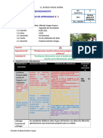 Semana 25 Exp. 06 Act. 01 2° reforzCC - SS. Del 30 de Agosto Al 03 de Setiembre