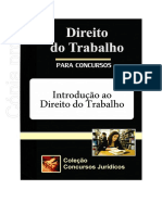 Direito Do Trabalho - TBL 01 - Introdução Ao Direito Do Trabalho