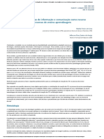 tecnologias de informação e comunicação como recurso didático-pedagógico no processo de ensino-aprendizagem