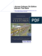 Counseling Across Cultures 7th Edition Pedersen Test Bank