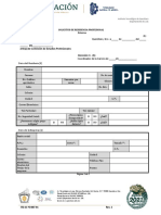 Itq Ac Po 007 01 Solicitud de Residencia Profesional - Rev 1