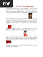 Download How to Say I Love You in Different Languages by api-3725587 SN6676917 doc pdf