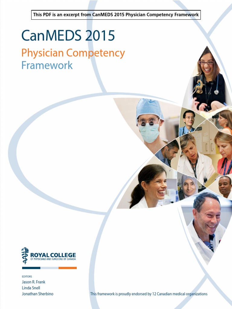 CanMEDS 2015 Competency Framework | PDF | Patient Safety | Medicine