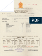 11 General Certificate of Ordinary Level Examination