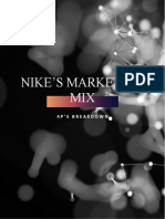 Nike's Marketing Mix 