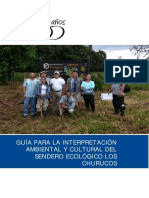 Guía para La Interpretación Ambiental y Cultural Del Sendero Ecológico Los Churucos.