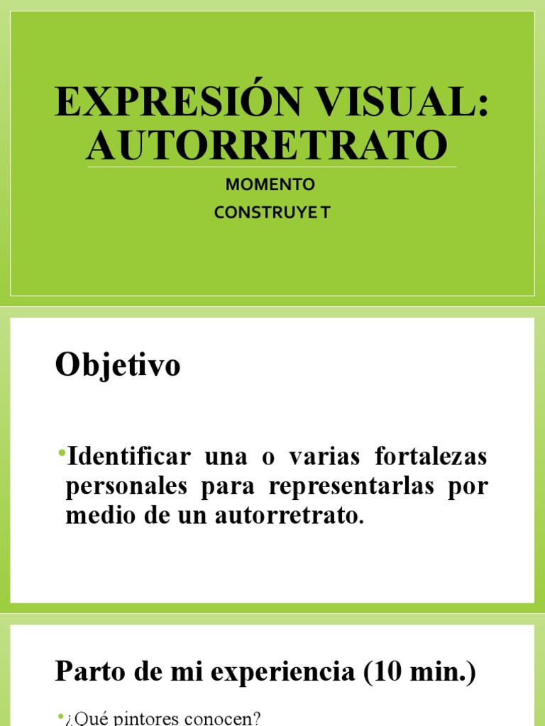 Autorretrato: Expresión de Fortalezas | PDF | Arte | Ficción general